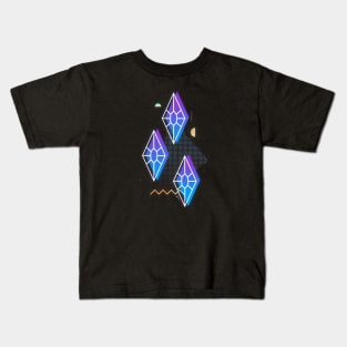 Synthwave Rarity Cutie Mark Kids T-Shirt